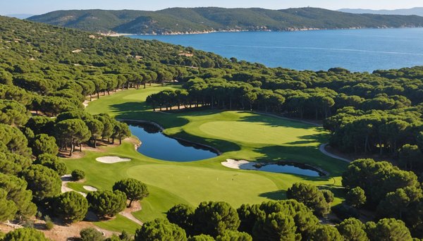 Découvrez le golf de beauvallon près de sainte-maxime